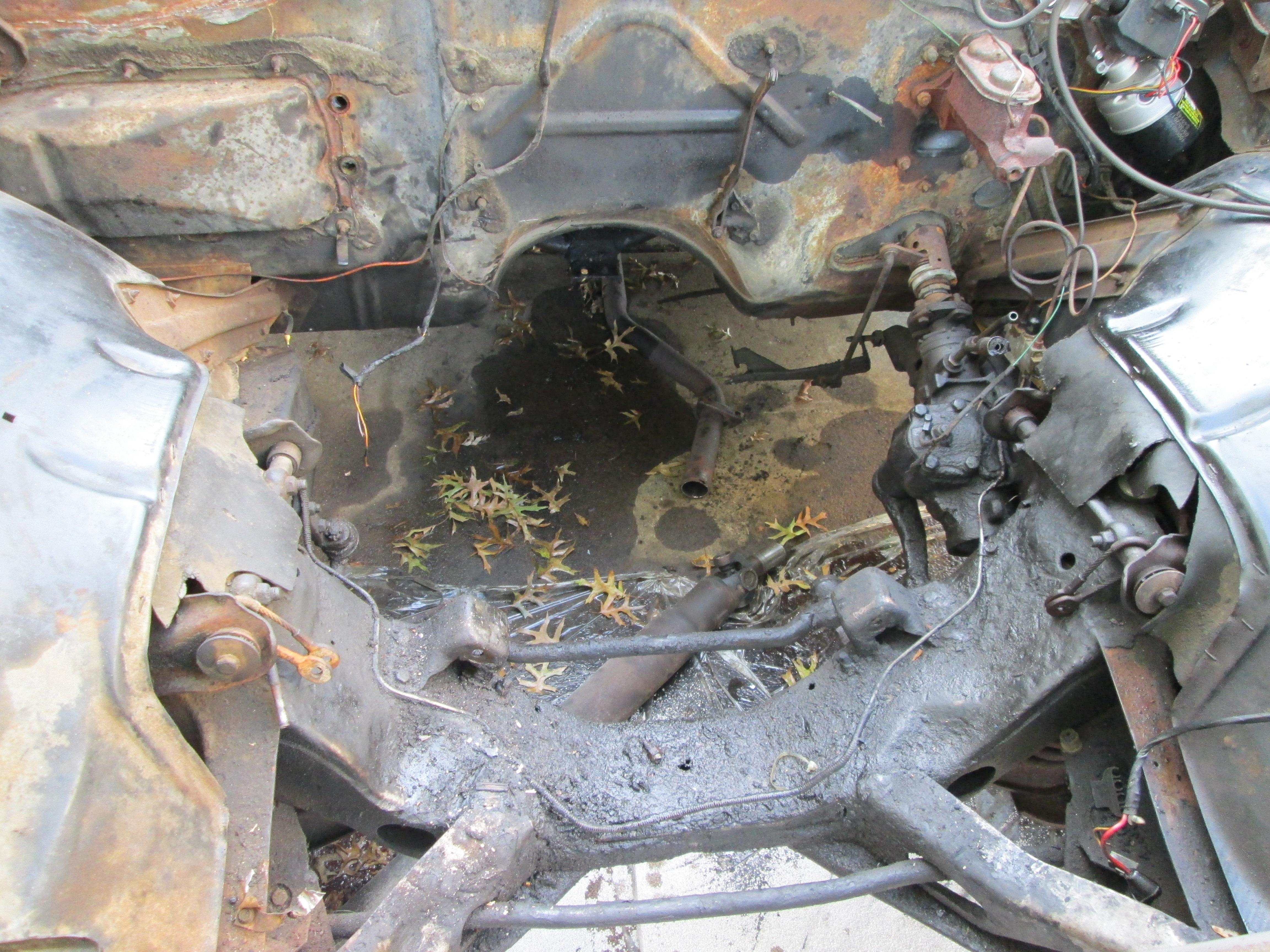 Empty Engine bay